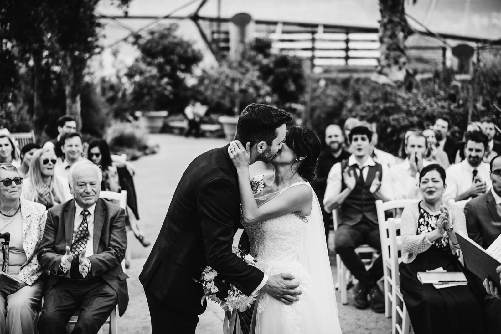 Wedding images from the Eden Project in Cornwal