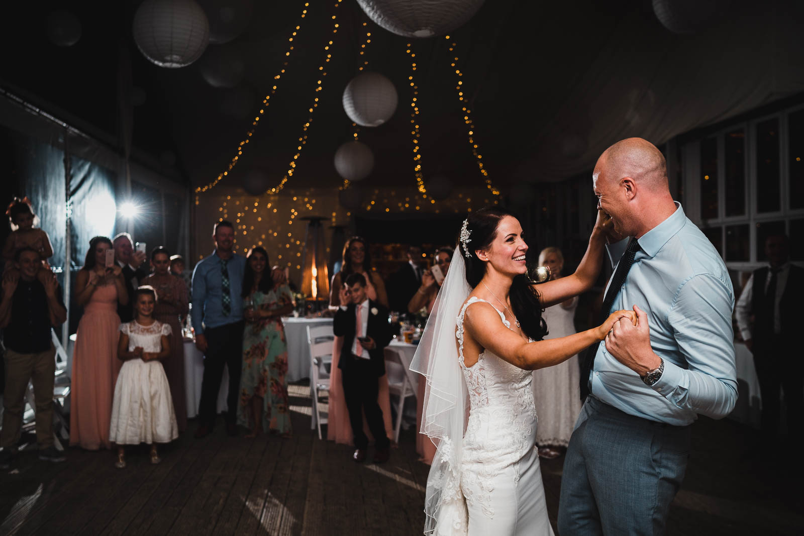 Lusty Glaze Wedding First Dance
