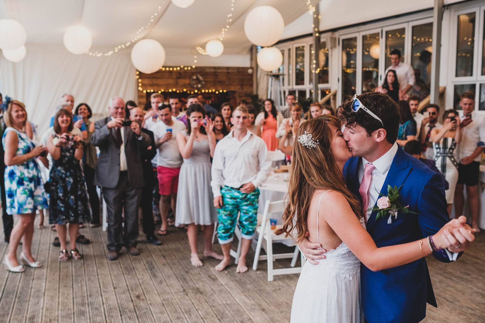 Lusty Glaze Wedding First Dance